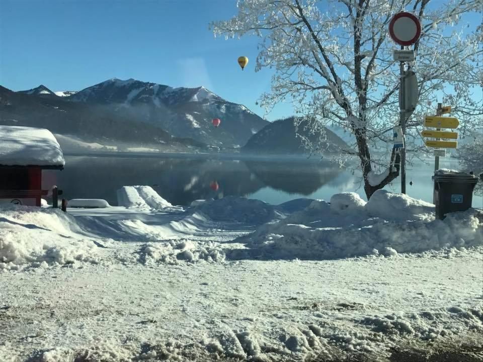 Wolfgangsee Seeblickplatzl 220 - Mit Tollem Seeblick! Strobl Luaran gambar