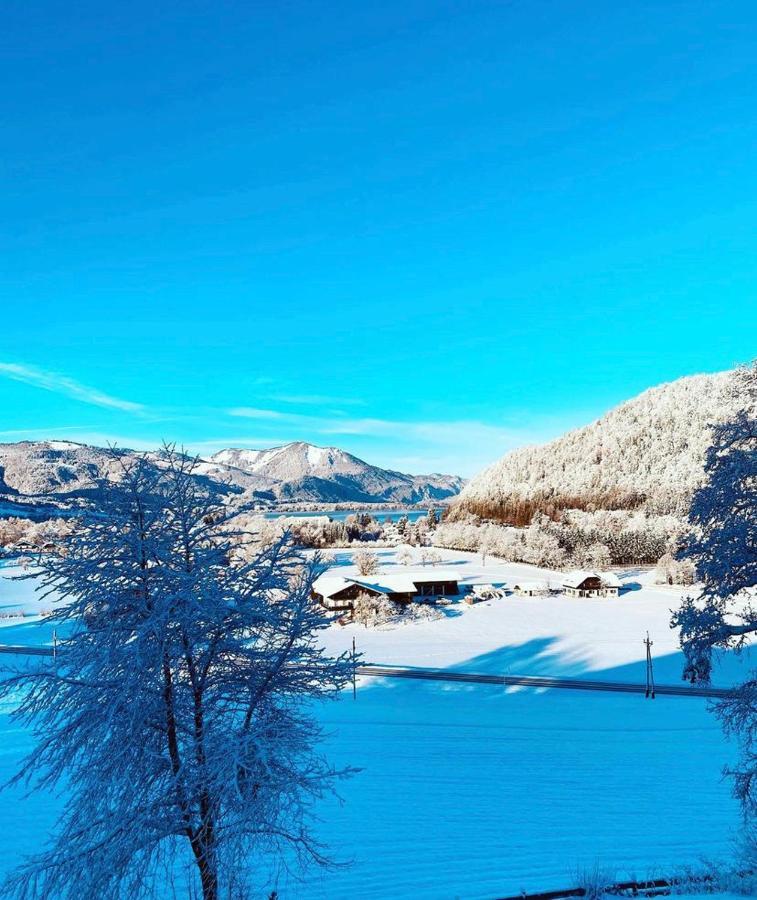 Wolfgangsee Seeblickplatzl 220 - Mit Tollem Seeblick! Strobl Luaran gambar